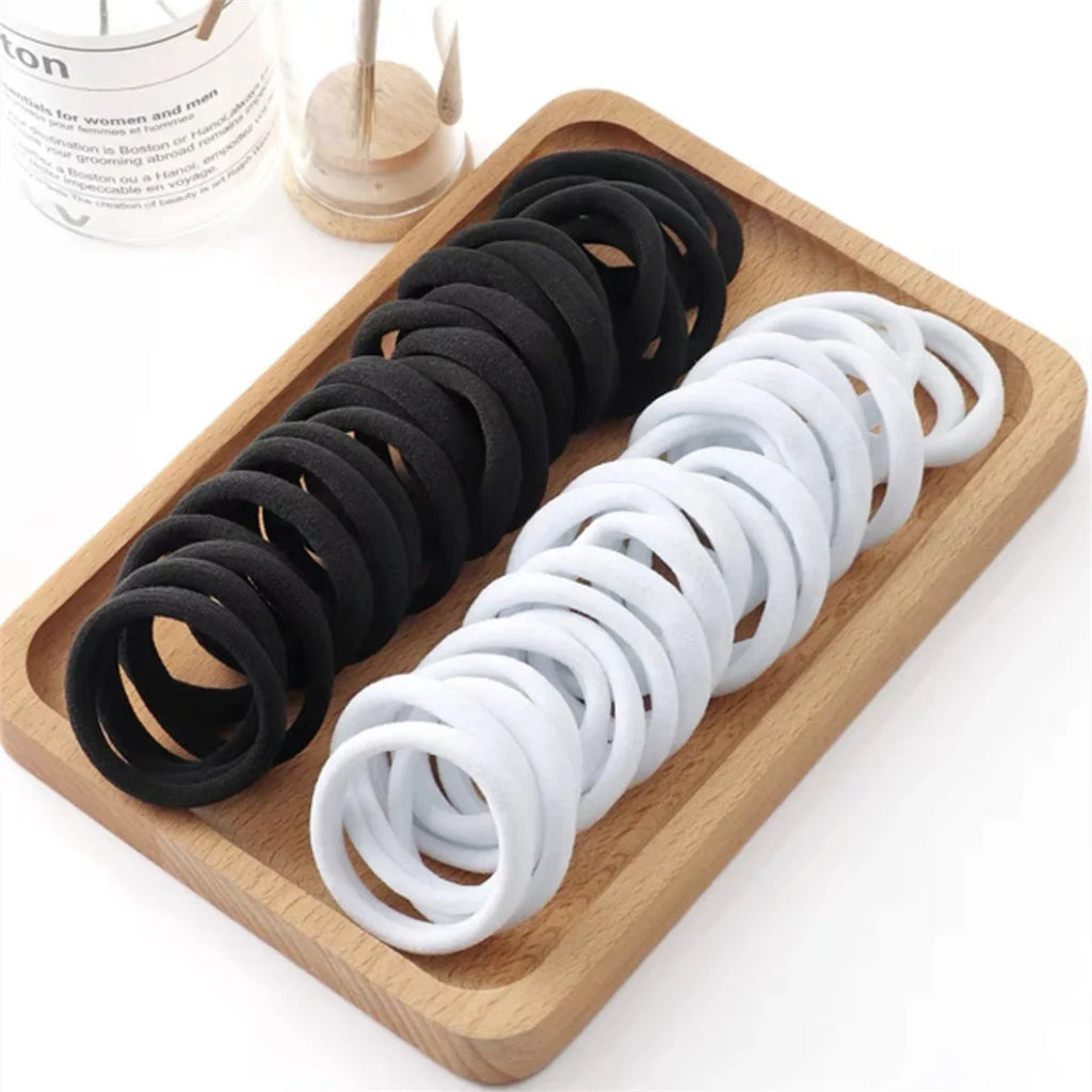 Clearance_20/50/100pcs Kids Elastic Hair Bands Girls Sweets Scrunchie Rubber Band Hair Ties Clips Headband Hair Accessories_Cont