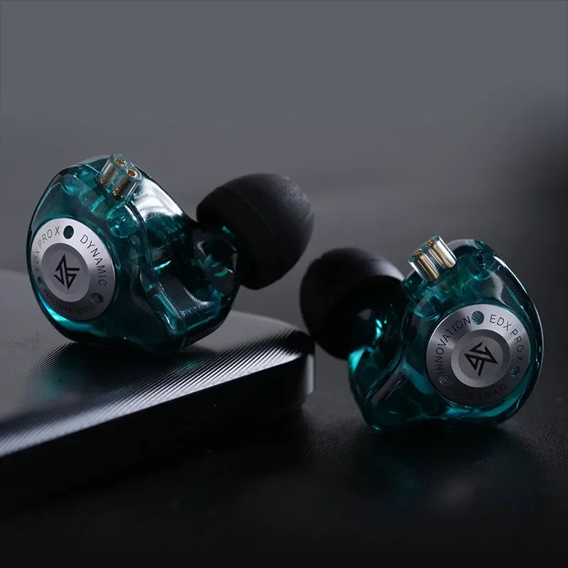 KZ EDX Pro X Dynamic Drive Earphone HIFI Bass Earbud Sport Music Cancelling Headsets KZ EDX PROX ZSTX ZSN PROX EDC EDA ZVX