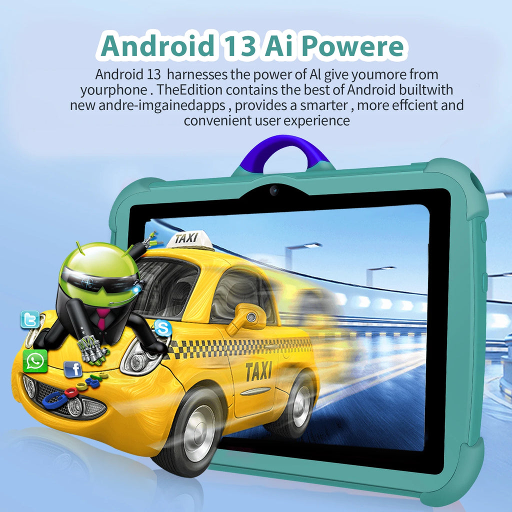 Tablette Enfant 7 Pouces HD Android)