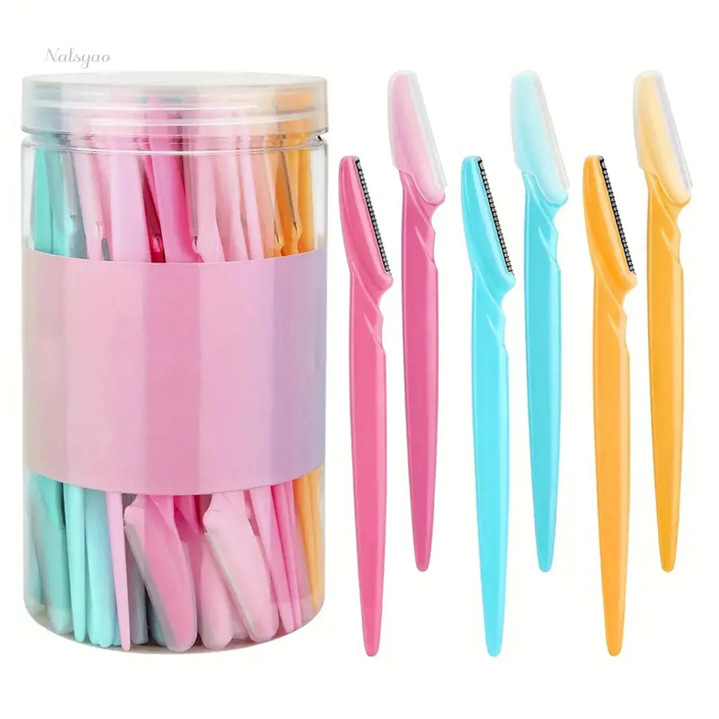 Wholesale 5/10/30/40pcs Trimmer for Women Eyebrow Men Shaver Hair Face Protective Cover Safe Rap