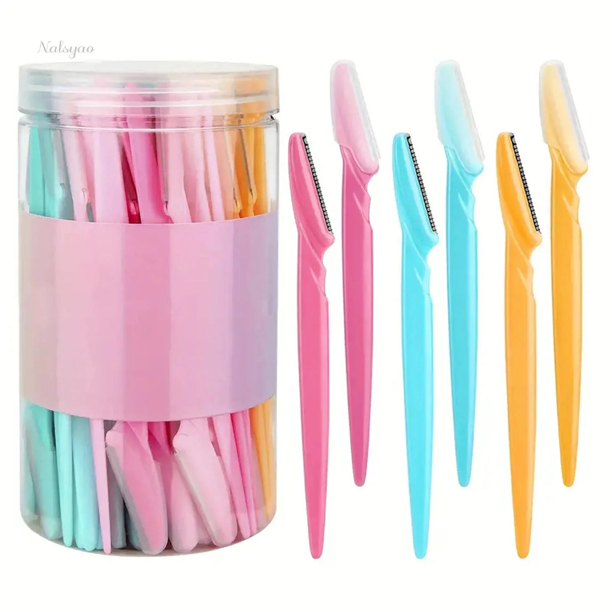 Wholesale 5/10/30/40pcs Trimmer for Women Eyebrow Men Shaver Hair Face Protective Cover Safe Rap