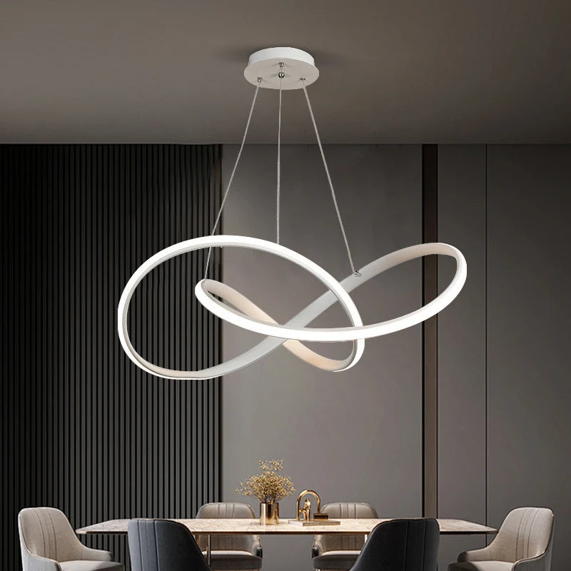 Ceiling Chandelier, Living Room, Dining Room, Bedroom, Hotel Chandelier, Dining Table, Fashionable Island Warm Light Fixture