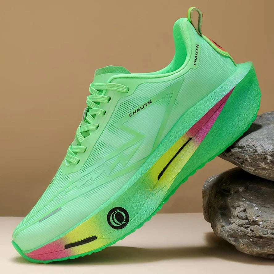 Men Running Shoes Carbon Board Speciality Marathon Athletic Nonskid Sneakers Sports Breathable Lightweight Women's Comfortable