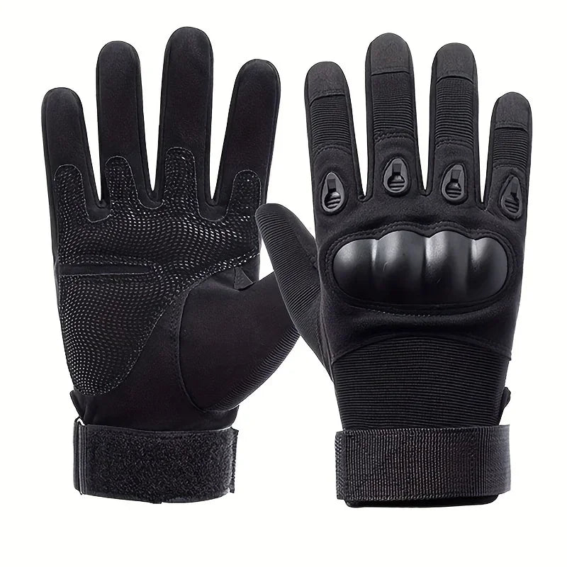 Tactical Military Gloves, Color Bullet Air Gun Shooting, Soldier Combat Anti Slip Bicycle All Finger Gloves, MEN'S Clothing GLOV