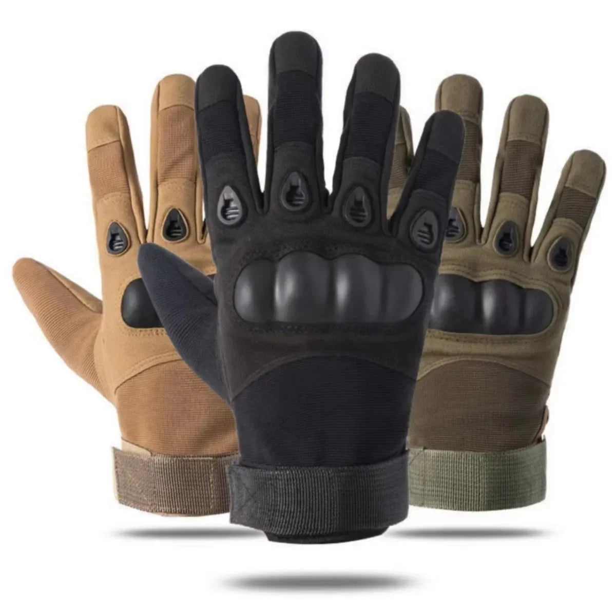 Tactical Military Gloves, Color Bullet Air Gun Shooting, Soldier Combat Anti Slip Bicycle All Finger Gloves, MEN'S Clothing GLOV