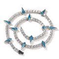 Men's Zircon Pendant Necklace – Modern Minimalist Design